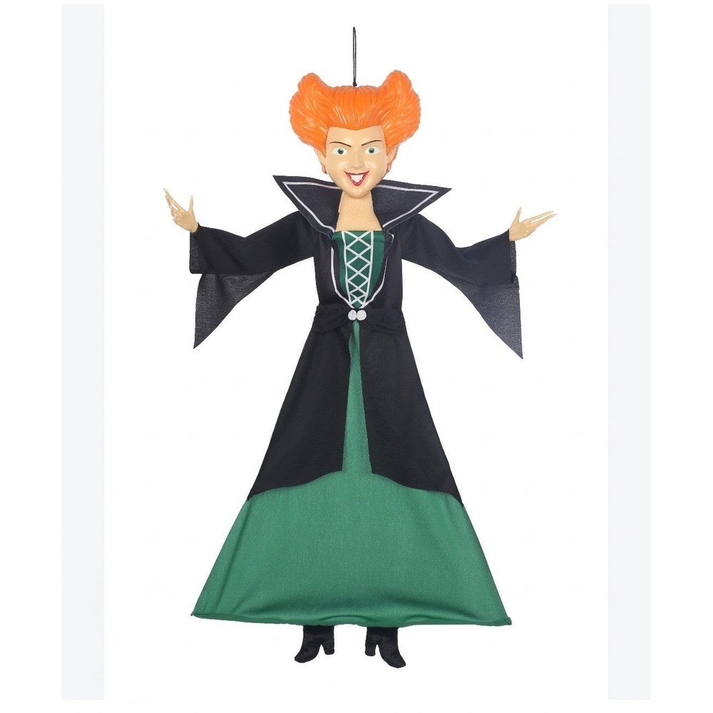 Disney Hocus Pocus Winifred Sanderson Hanging Halloween Decoration Figure 36in